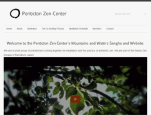 Tablet Screenshot of pentictonzen.org